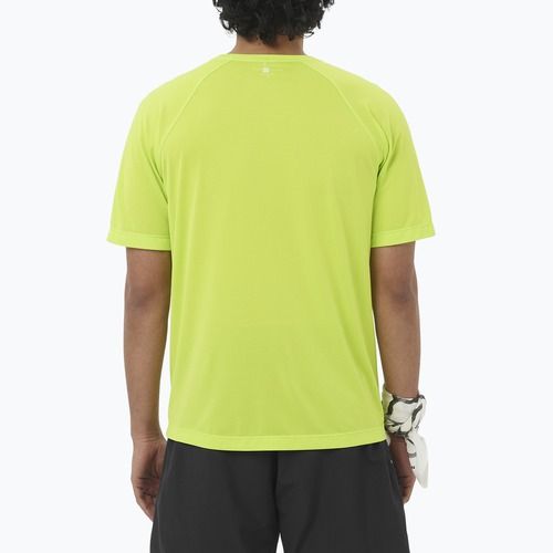 Salomon Shakeout Core acid lime Herren-Laufshirt
