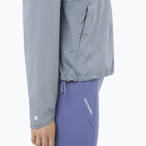 Damen-Laufjacke Salomon Shakeout Fly trade winds
