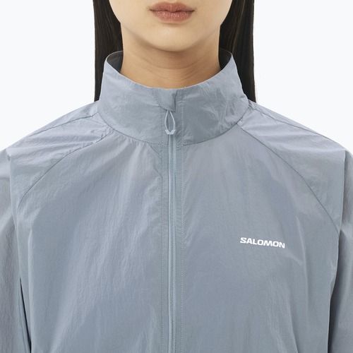 Damen-Laufjacke Salomon Shakeout Fly trade winds