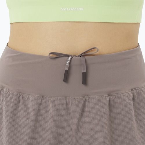 Damen-Laufshorts Salomon Sense Aero Stow 4" iron