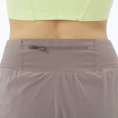Damen-Laufshorts Salomon Sense Aero Stow 4" iron