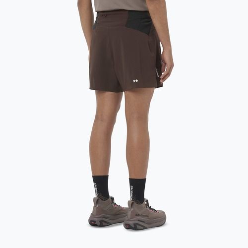 Herren Laufshorts Salomon Sense Aero Stow 5" coffee bean