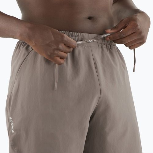 Salomon Shakeout Core Herren Laufshorts 2IN1 7" No Liner iron