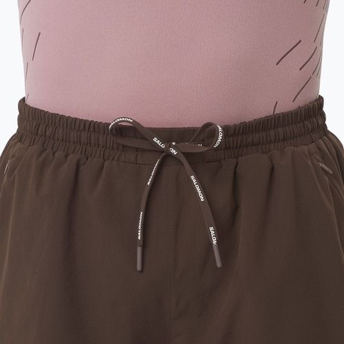 Herren Laufshorts Salomon SHAKEout Core 5" coffe bean