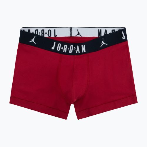 Herren-Boxershorts Nike Jrdan JHM Flight Cotton Trunk 3 pairs gym red/black