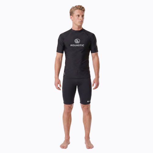 Herren-Shirt AQUASTIC Rimos UV 50+ UPF black
