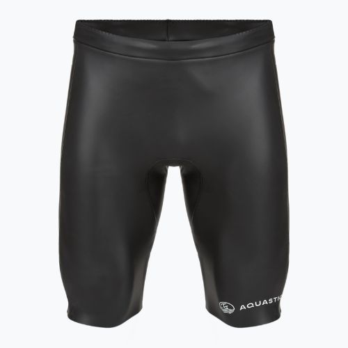 Neopren-Shorts Herren AQUASTIC OceanFlex 5/3 mm GLIDE SKIN schwarz