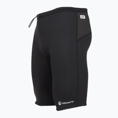Neopren-Shorts für Herren AQUASTIC SeaFlex 2.0 mm schwarz
