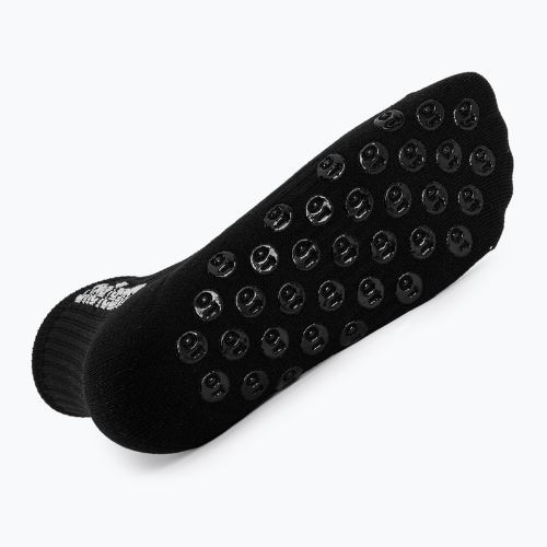 Kinder-Fußballsocken OneTeam Precision Grip non-slip 2-pack black