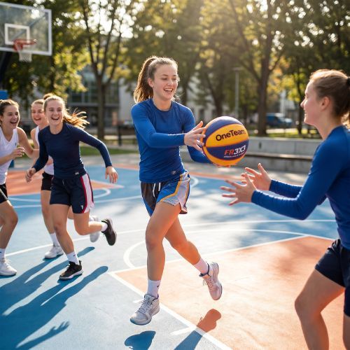 Basketball  OneTeam Rim Rush Fiba 3x3 blue