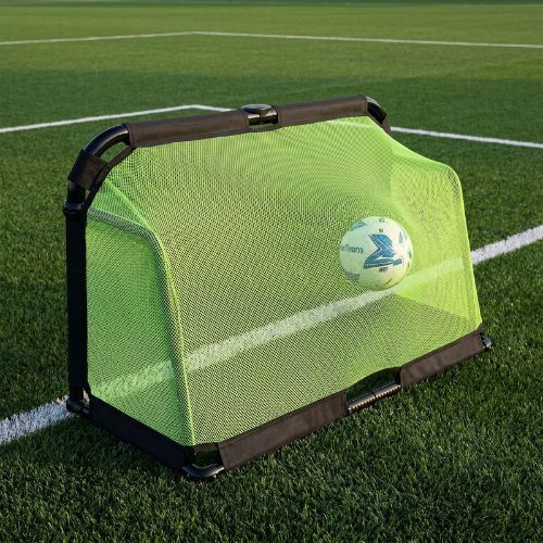 Fußballtor OneTeam Swiftgoal 120 x 70 cm black/green
