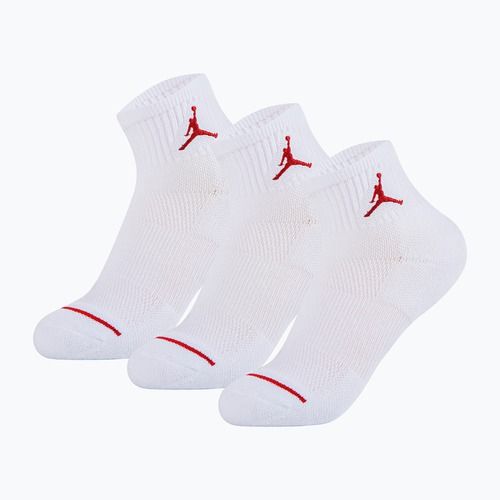 Kindersocken Nike Air Jordan Jumpman Quarter 3 pairs white