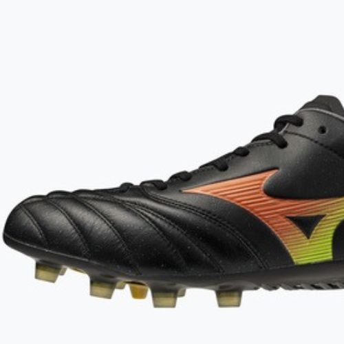 Fußballschuhe Mizuno Monarcida Neo III Elite FG black/lava orange/arcadia