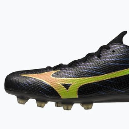 Fußballschuhe Mizuno Alpha III Japan FG black/lava orange/evening primrose