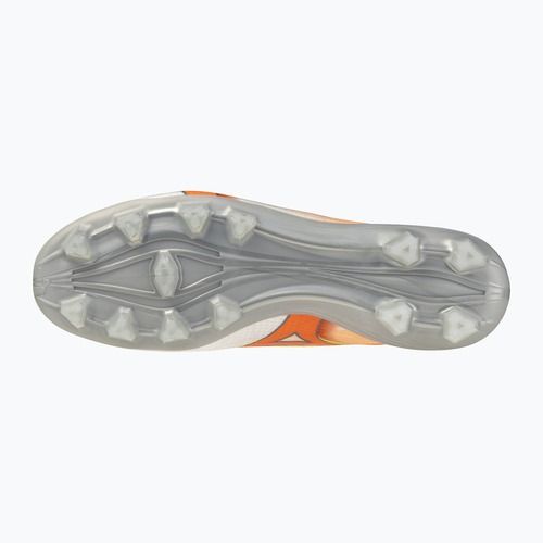 Fußballschuhe Mizuno Alfa III Pro FG white/lava orange/evening primrose