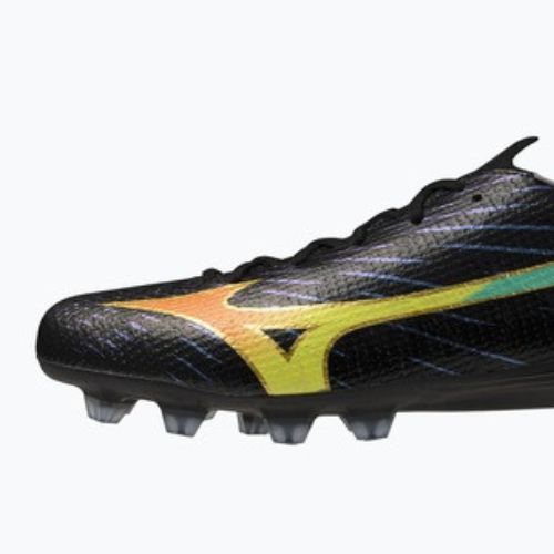 Fußballschuhe Mizuno Alfa III Pro FG black/lava orange/evening primrose