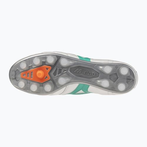 Fußballschuhe Mizuno Morelia II Japan FG white/arcadia/lava orange