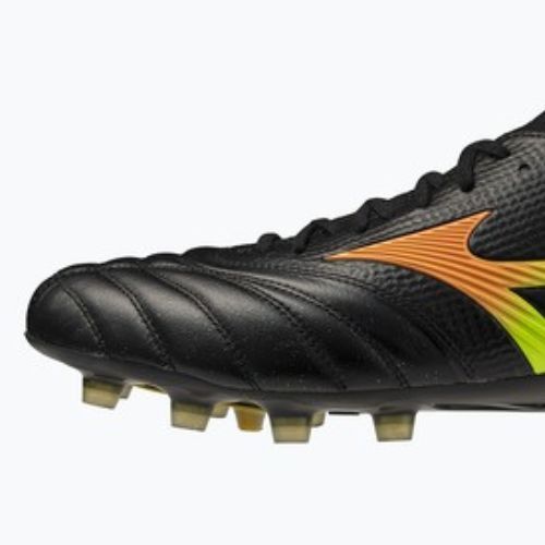 Fußballschuhe Mizuno Morelia Neo V β Japan FG black/lava orange/arcadia