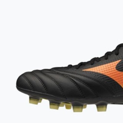 Fußballschuhe Mizuno Morelia Neo V β Pro FG black/lava orange/arcadia