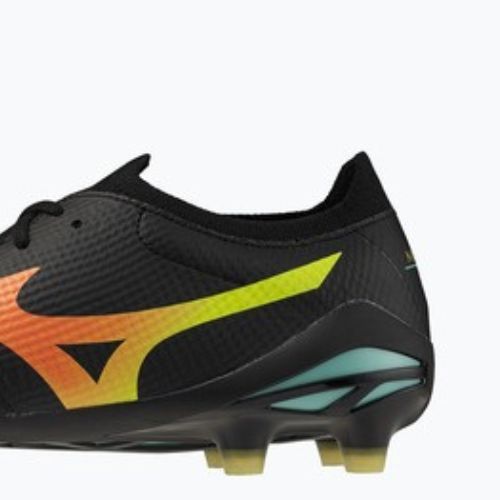 Fußballschuhe Mizuno Morelia Neo V β Pro FG black/lava orange/arcadia