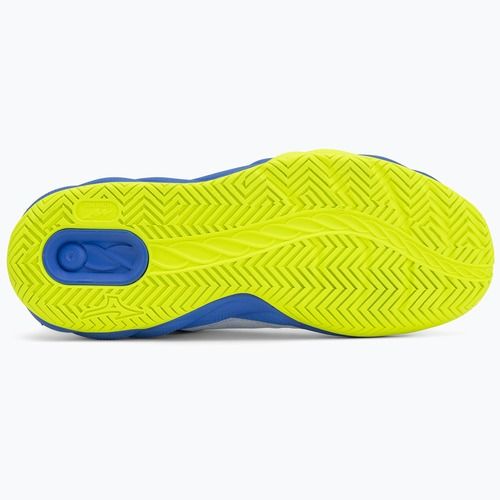 Herren-Tennisschuhe Mizuno Wave Enforce Court AC white/dazzling blue/lightning