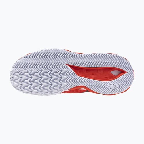 Tennisschuhe Mizuno Wave Enforce Tour 2 CC fiery red/white/sun-dried toma