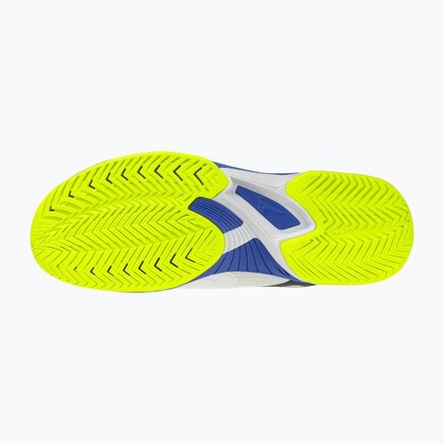 Tennisschuhe Mizuno Wave Exceed Court AC white/dazzling blue/lightning