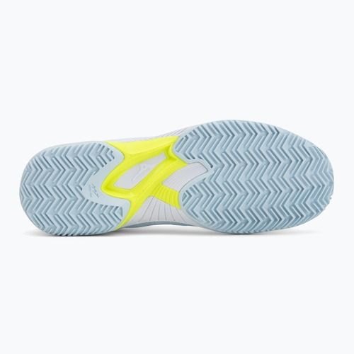 Damentennisschuhe Mizuno Wave Exceed Court CC W ice water/lightning yellow/anc