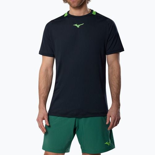 Herren-Tennis-T-Shirt Mizuno 62GAA001 Tee black