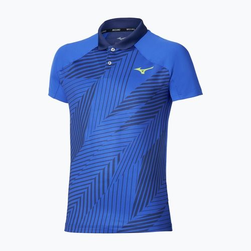 Herren T-Shirt Mizuno Stargazer Shadow Polo dazzling blue