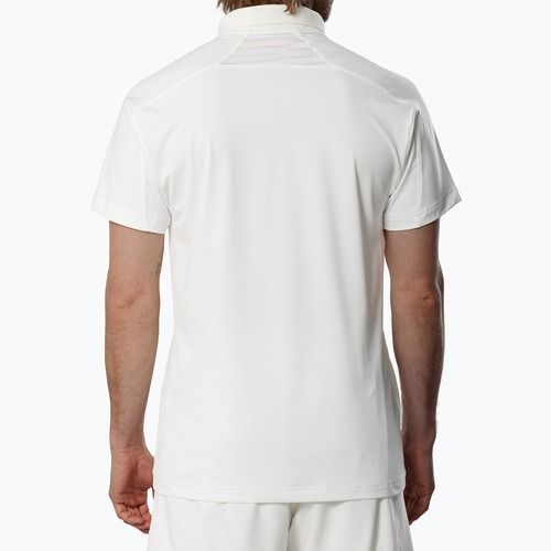 Herren T-Shirt Mizuno Stargazer Shadow Polo white