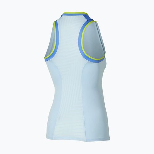 Damen-Tennis-T-Shirt Mizuno Stargazer Tank Top ice water