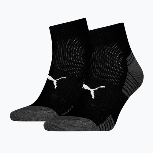 Socken PUMA Sport Cushioned Quarter 2 pairs black