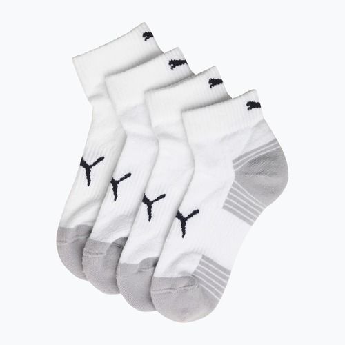 Socken PUMA Sport Cushioned Quarter 2 pairs white