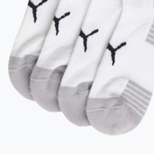 Socken PUMA Sport Cushioned Quarter 2 pairs white