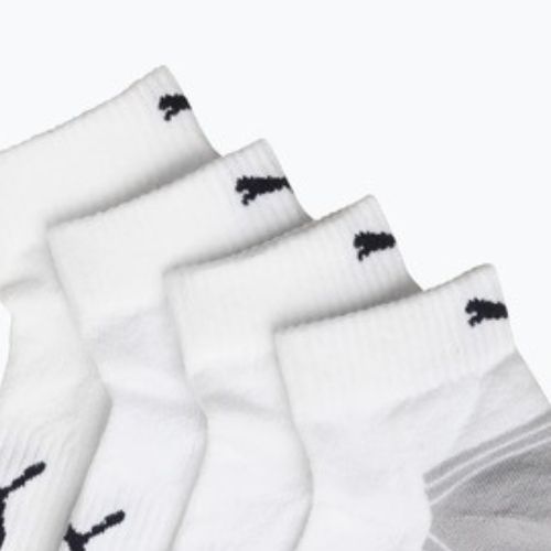 Socken PUMA Sport Cushioned Quarter 2 pairs white