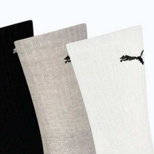 Socken PUMA Sport Crew Lightweight 3 pairs white/grey/black
