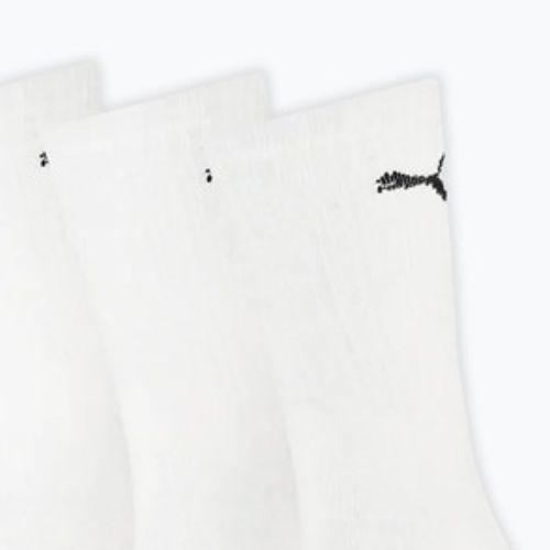 Socken PUMA Sport Crew Stripe 3 pairs white