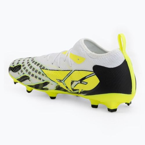 Kinder Fußballschuhe PUMA Future 9 Match Creativity Fg/Ag Jr yellow alert/mint jelly/puma white/puma black