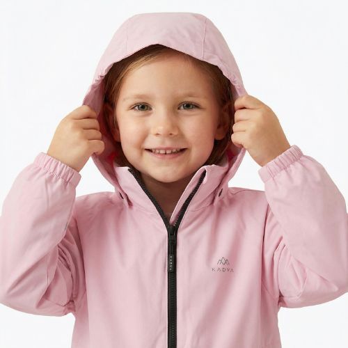 Kinder-Regenjacke KADVA Fory Jrb pink