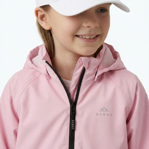 Kinder-Regenjacke KADVA Fory Jrb pink