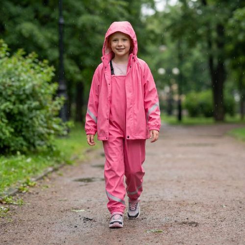 Kinder-Regenhose KADVA AquaLock JR Membran 5000 Rosa
