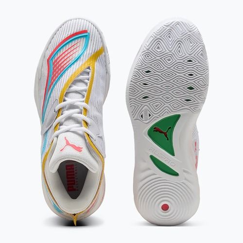 Basketballschuhe PUMA All-Pro NITRO 2 puma white/sunblaze