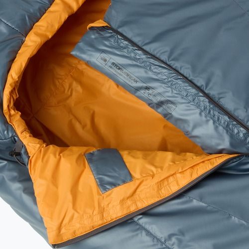 Schlafsack The North Face Stormbreak 35F Long granite grey/dust orange