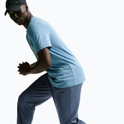 Trainingshose Herren Nike Therma-FIT Open Hem diffused blue/diffused blue/black