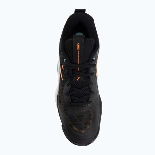 Volleyballschuhe Mizuno Wave Momentum Elite black/tangelo/ice green