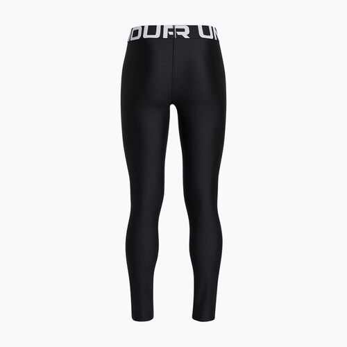 Trainingstights Kinder Under Armour HeatGear white/black