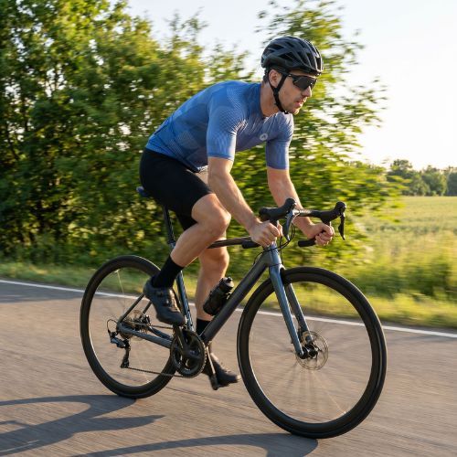 Herren-Fahrradtrikot ATTABO Vites navy blue