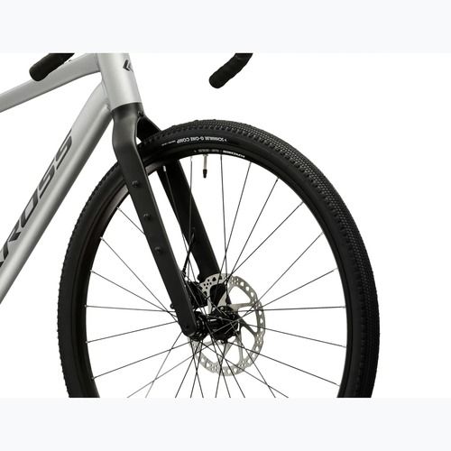 Gravelbike KROSS Esker 1.0 grey/graphite/matte