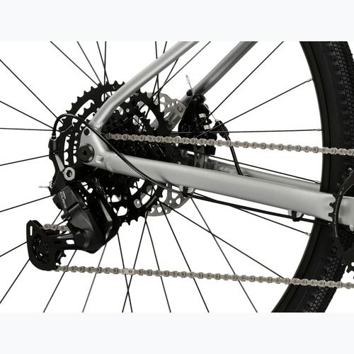 Gravelbike KROSS Esker 1.0 grey/graphite/matte